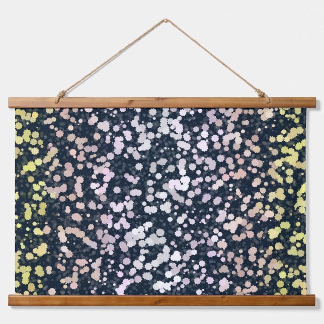Tapisserie Suspendue Drapeau de fierté Pangender Boho Rétro Mignon Exce (Recto)