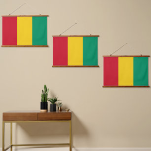Tapisserie Suspendue Drapeau de Guinée