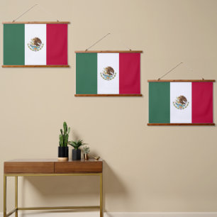 Tapisserie Suspendue Drapeau du Mexique