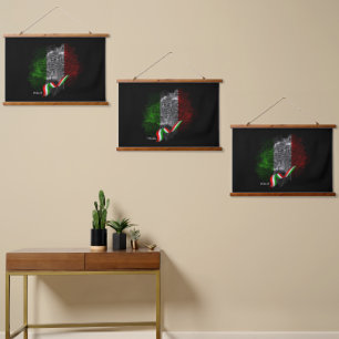 Tapisserie Suspendue Drapeau italien