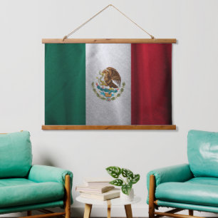 Tapisserie Suspendue Drapeau mexicain