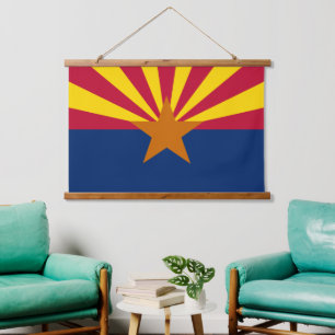 Tapisserie Suspendue Drapeau Patriotique Arizona Tapestry, Arizona