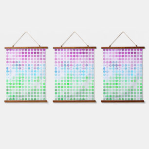 Tapisserie Suspendue Drapeau super Eclectique Boho Abstrait Toric Pride