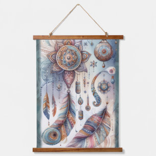 Tapisserie Suspendue Dreamcatcher sur un thème bohème