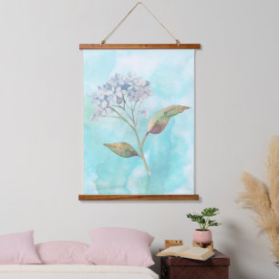 Tapisserie Suspendue Dreamy Watercolor Hydrangea