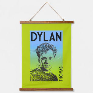 Tapisserie Suspendue Dylan Thomas Welsh Poet
