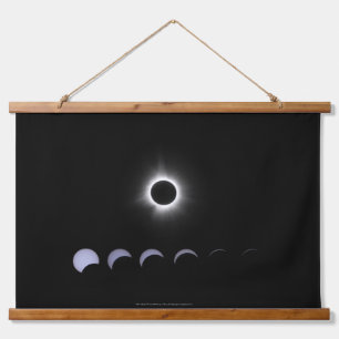 Tapisserie Suspendue Éclipse solaire 2024
