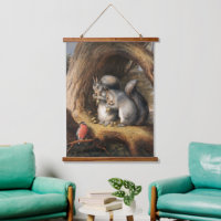 Écureuils de collection et Art de la forêt champêt