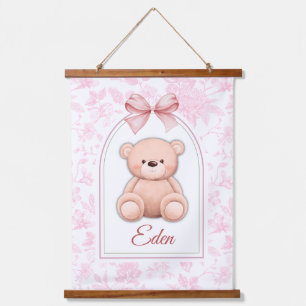 Tapisserie Suspendue Eden Conception personnalisée d'ours en peluche