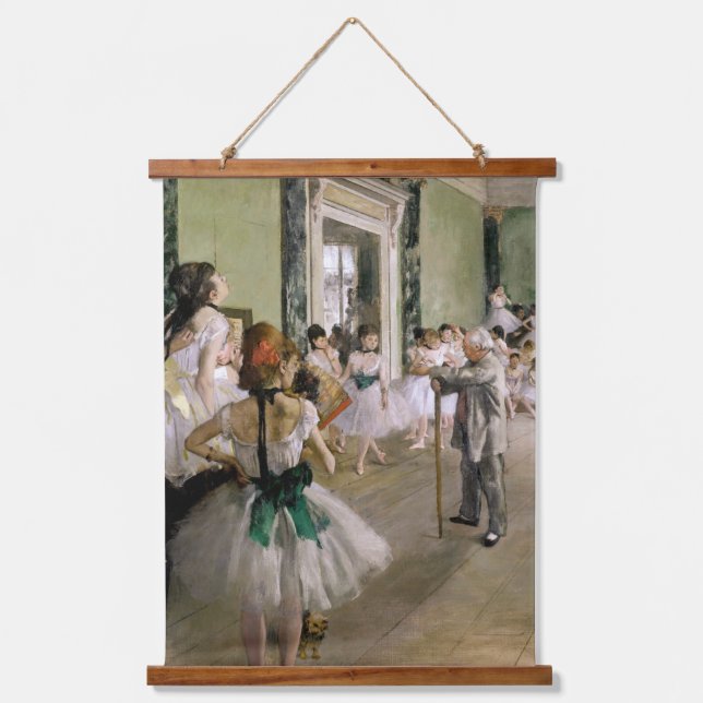 Tapisserie Suspendue Edgar Degas - Classe Danse (Recto)