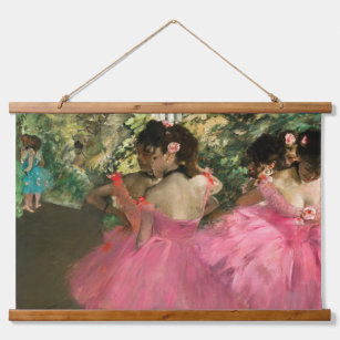 Tapisserie Suspendue Edgar Degas - Danseurs en rose