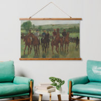 Edgar Degas Les Chevaux Chevaux Art Bois Mur