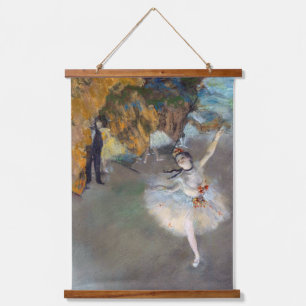 Tapisserie Suspendue Edgar Degas - L'Étoile / Danseur sur scène