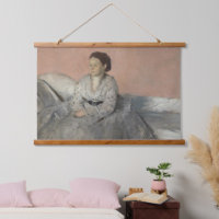 Edgar Degas Madame René Impressionnisme Art Bois M