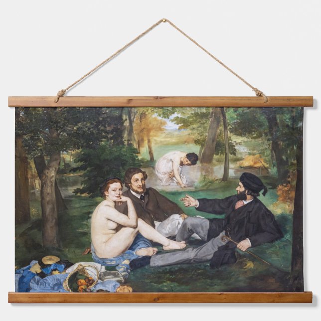 Tapisserie Suspendue Edouard Manet - Déjeuner sur l'herbe (Devant)