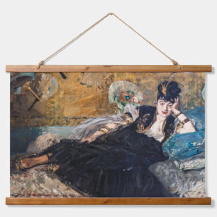Tapisserie Suspendue Edouard Manet - Lady avec fans