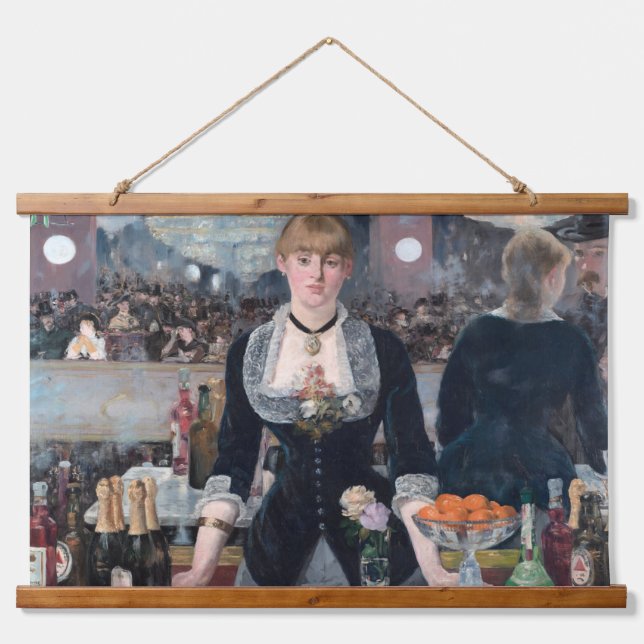 Tapisserie Suspendue Edouard Manet - Un bar aux Folies-Bergere (Devant)