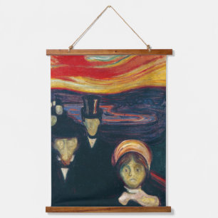 Tapisserie Suspendue Edvard Munch - Anxiété