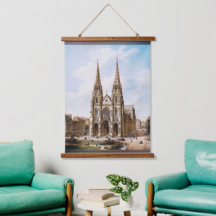 Tapisserie Suspendue Église Sainte-Clotilde à Paris par Max Berthelin