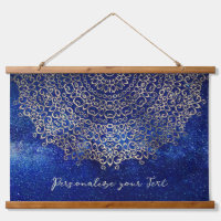 Elégant Golden Mandala Trippy Psychedelic Hippie