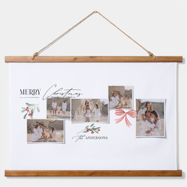 Tapisserie Suspendue Elégant moderne traditionnel arc rouge multi photo (Devant)