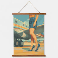Élégant pilote du Jet