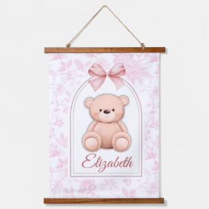 Tapisserie Suspendue Elizabeth Conception personnalisée d'ours en pel