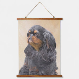Tapisserie Suspendue English Toy Spaniel Peinture Animal Art original