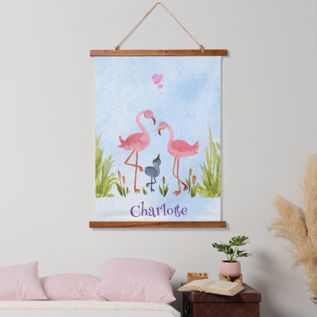 Tapisserie Suspendue Ensemble, nous faisons une famille accroché à la t (Chambre à coucher)