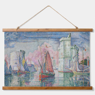 Tapisserie Suspendue Entrée du port de La Rochelle, Paul Signac