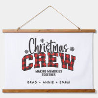 Équipage de Noël de famille customisée