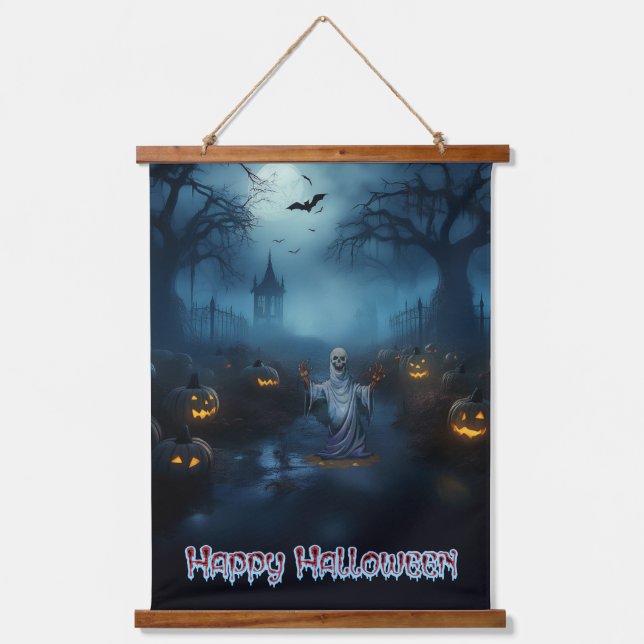 Tapisserie Suspendue Erie Halloween (Recto)