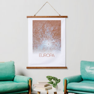 Tapisserie Suspendue Espace Extérieur, Cosmos, Système Solaire, Lune Eu