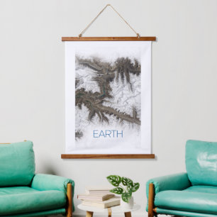 Tapisserie Suspendue Espace Extérieur, Cosmos, Système Solaire, Planète