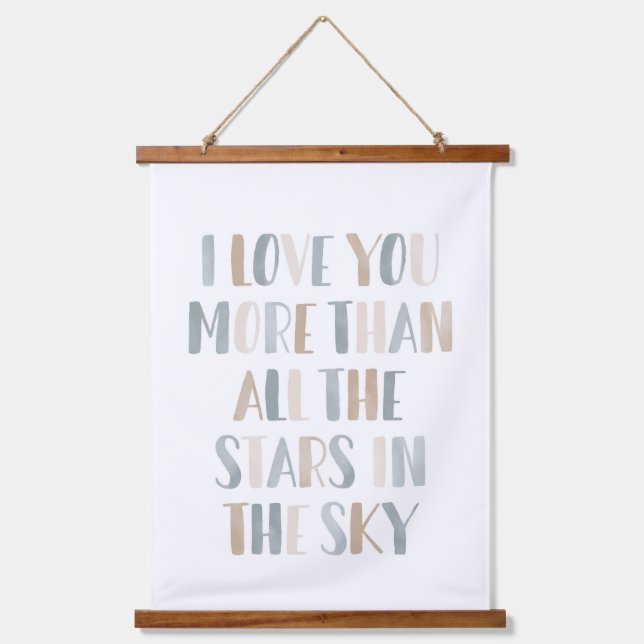 Tapisserie Suspendue Étoiles neutres dans le ciel Espace extra-atmosphé (Recto)