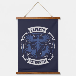 Tapisserie Suspendue Expecto Patronum Graphisme Silhouette Vintage