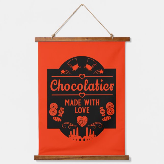 Tapisserie Suspendue Fabricant de chocolatier (Recto)