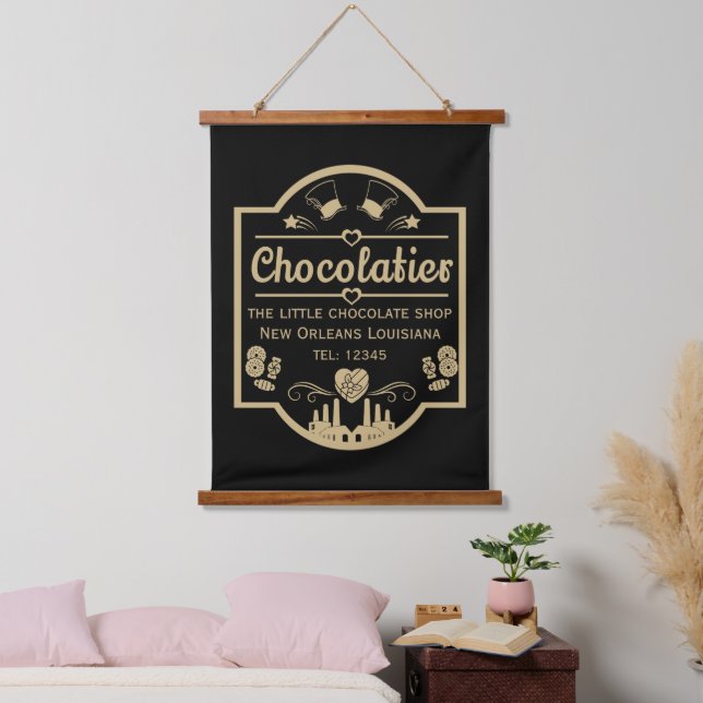 Tapisserie Suspendue Fabricant de chocolatier (Chambre à coucher)