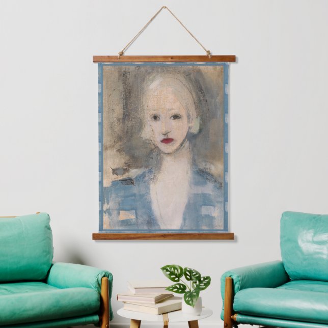 Tapisserie Suspendue Femme blonde, Helene Schjerfbeck (Salon)