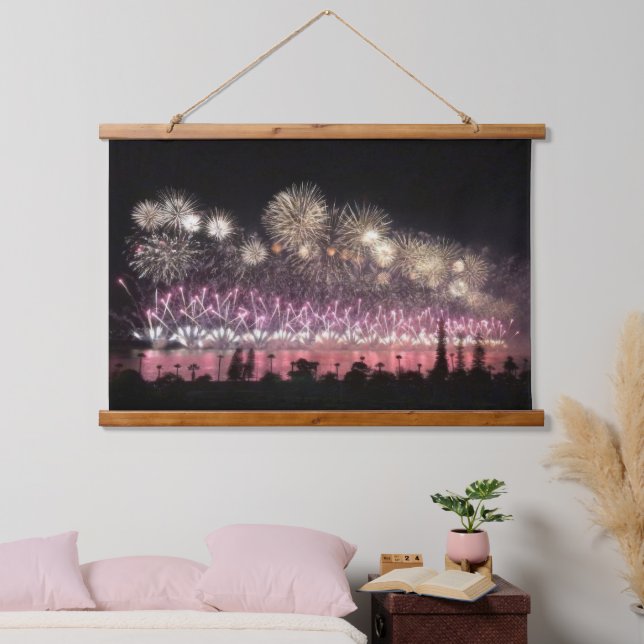 Tapisserie Suspendue Feux d'artifice (Chambre à coucher)
