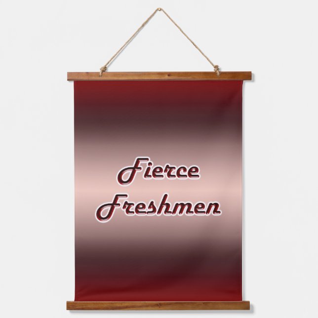 Tapisserie Suspendue Fierce Freshmen (Recto)