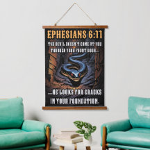 Fissures dans votre fondation Ephesians 6:11