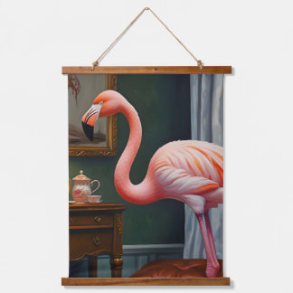 Tapisserie Suspendue Flamant rose Cozy Corner