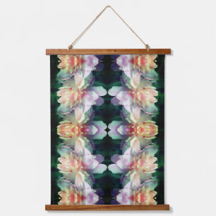 Tapisserie Suspendue Fleur de pivoine rose Abstraite