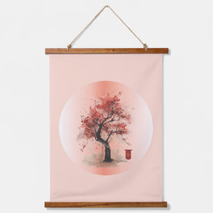Tapisserie Suspendue Fleur japonaise