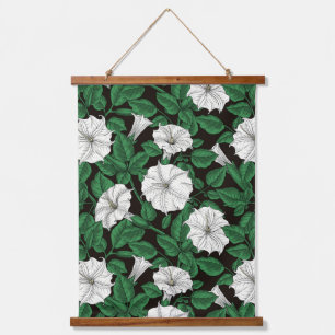 Tapisserie Suspendue Fleurs de lune 2
