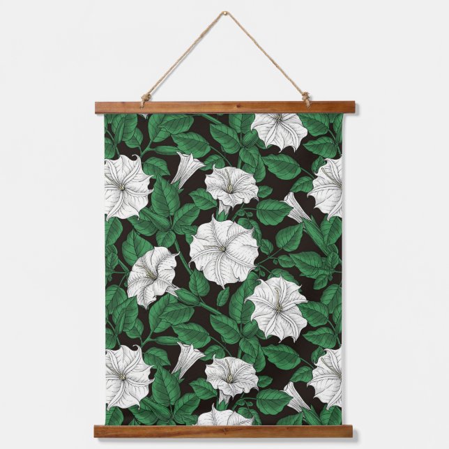 Tapisserie Suspendue Fleurs de lune 2 (Recto)