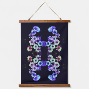 Tapisserie Suspendue Fleurs de marguerite africaines Abstraites