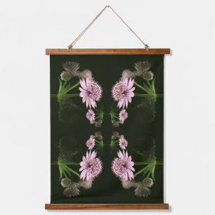 Tapisserie Suspendue Fleurs délicates Art de la nature