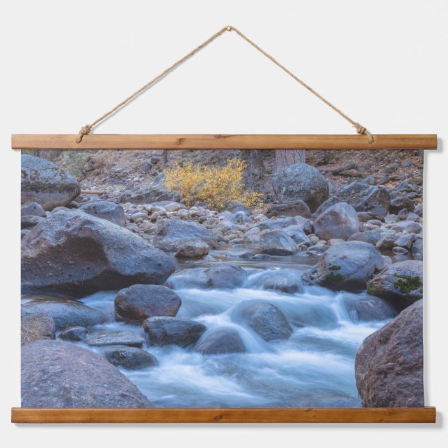Tapisserie Suspendue Fleuve Rocky (Devant)